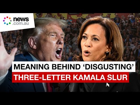 Kamala Harris: ‘Disgusting’ three-letter slur explained