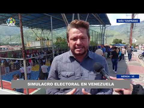 Simulacro Electoral sin imprevistos en Mérida - 30Jun