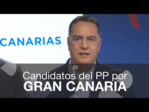 El PP presenta a Miguel Jorge al Cabildo grancanario y Poli Suárez al Parlamento