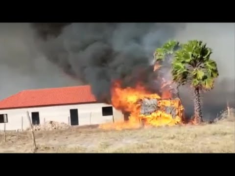 En menos de 24 horas, alrededor de siete incendios combatieron bomberos en Rioverde