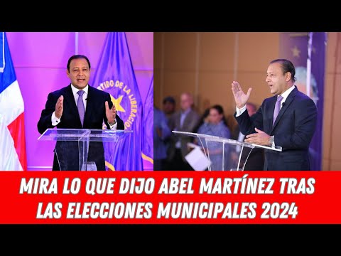 MIRA LO QUE DIJO ABEL MARTÍNEZ TRAS LAS ELECCIONES MUNICIPALES 2024