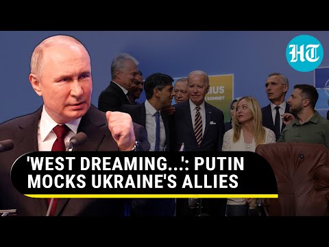 Putin Mocks Ukraine's Allies; 'Whole West Working To Destroy Russia' | Watch
