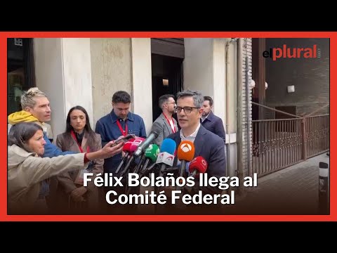 Félix Bolaños llega al Comité Federal