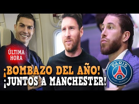 BOMBAZO: MESSI Y CR7 GRATIS RUMBO A MANCHESTER | EL PSG FICHARÍA AL MEJOR JUGADOR DEL REAL MADRID