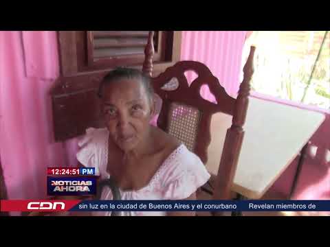Azua: anciana denuncia que es maltratada por su hijo