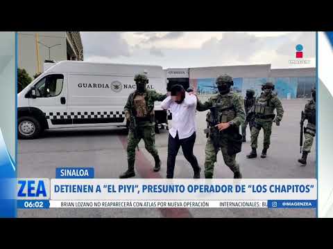 Detienen a El Piyi, presunto operador de Los Chapitos | Noticias con Francisco Zea