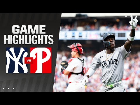 Yankees vs. Phillies Game Highlights (7/29/24) | MLB Highlights