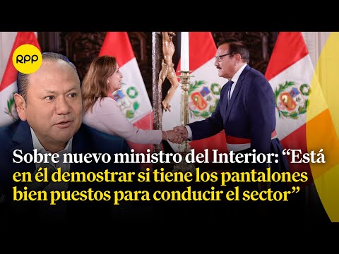 Impresiones del exministro del Interior Mariano González sobre los seis nuevos miembros del gabinete