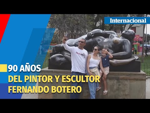 El artista Fernando Botero celebra sus 90 años pintando acuarelas y en familia