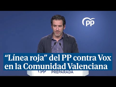 Línea roja del PP contra Vox: El candidato de la Comunidad Valenciana por violencia machista