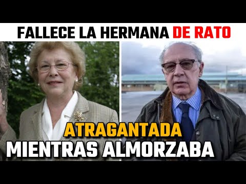 Muere ATRAGANTADA María Ángeles Rato, HERMANA de RODRIGO RATO