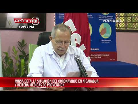 Coronavirus en Nicaragua: 25 casos confirmados y 8 fallecidos