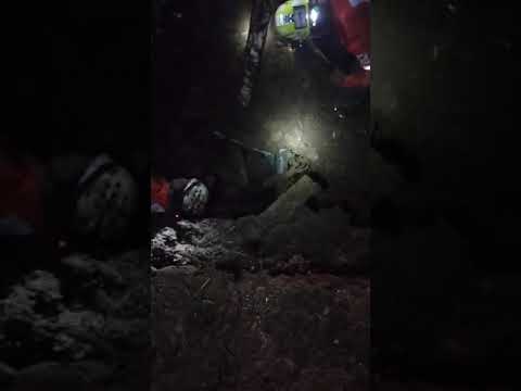 Terraplén atrapa a dos personas en Zarcero este domingo 23 de junio