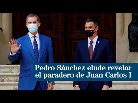 Pedro Sánchez elude revelar el paradero de Juan Carlos I aludiendo a la confidencialidad
