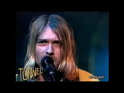 Nirvana - Dumb (Live on Tunnel, Roma, Italy 02/23/94 - Last Tv Performance) [Remastered]