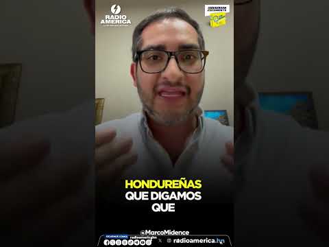 Diputado Midence sobre la corrupción en Honduras