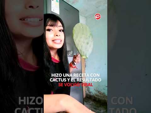 Hizo una milanes con cactus y el resultado es #viral