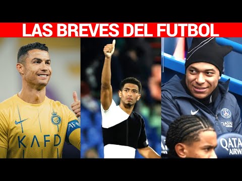 Cristiano Ronaldo, Neymar, Pep Guardiola, Arteta, Bellingham en LAS BREVES DEL FUTBOL