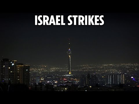 LIVE: View of Tel Aviv's skyline after Israel strikes Iran in revenge blitz