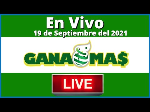 Lotería Gana Mas en vivo Domingo 19 de Septiembre del 2021 #LoteriaGanaMas