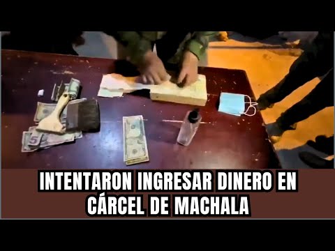 Militares detectan intento de ingreso de dinero a cárcel de Machala