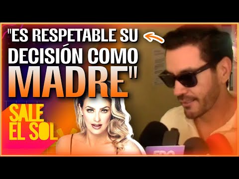 David Zepeda DEFIENDE a Aracely Arámbula de las CRÍTICAS sobre mantener en ANÓNIMO a sus hijos