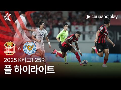 [2025 K리그1] 25R 서울 vs 대구 풀 하이라이트