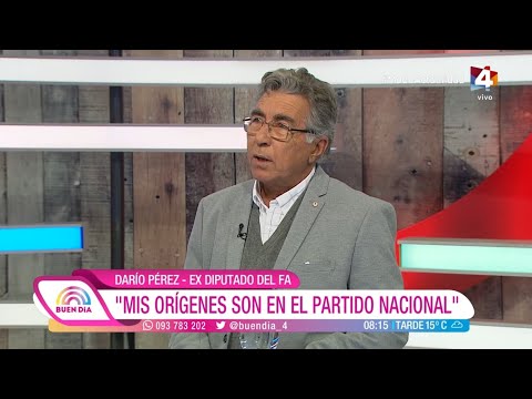 Buen Día - El exfrenteamplista Darío Pérez presentó nueva lista La Patriada en el Partido Nacional
