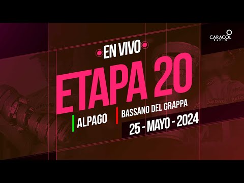 Giro de Italia 2024 EN VIVO: Etapa 20/ de 184 kilómetros entre ALPAGO y BASSANO DEL GRAPPA