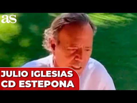 JULIO IGLESIAS | Mensaje especial de apoyo al Estepona