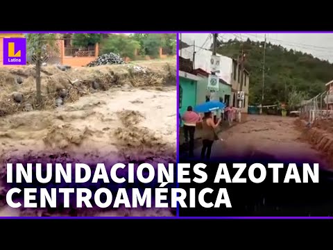 Inundaciones azotan en Costa Rica y Guatemala: Hay fallecidos y damnificados reportados