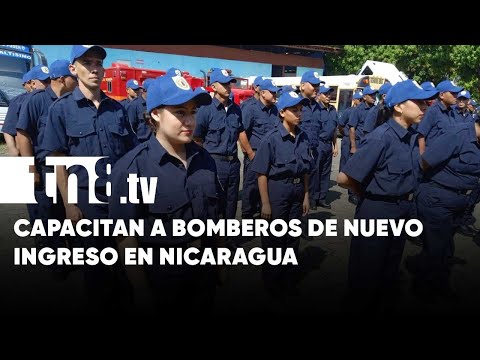 Al servicio del pueblo: Inician capacitación bomberos de nuevo ingreso - Nicaragua