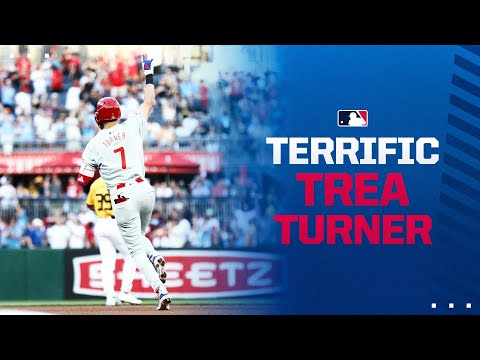 Trea Turner picks up right where he left off! (THIRD STRAIGHT GAME WITH A HOMER)