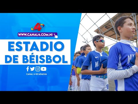 Alcaldía de Managua inaugura rehabilitación del estadio de béisbol del barrio San Luis