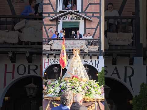 Es Segovia. Traslado de la Virgen de La Fuencisla tras el novenario en la Catedral 29/9/2024