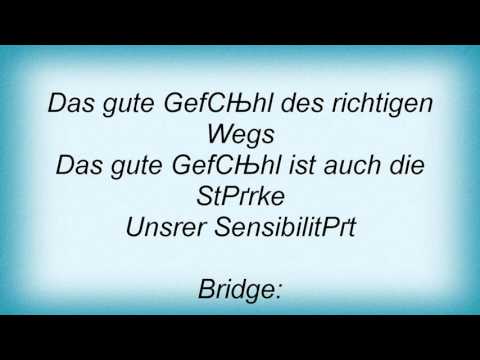 17787 Peter Schilling - Das Gute GefГјhl Des Richtigen Wegs Lyrics