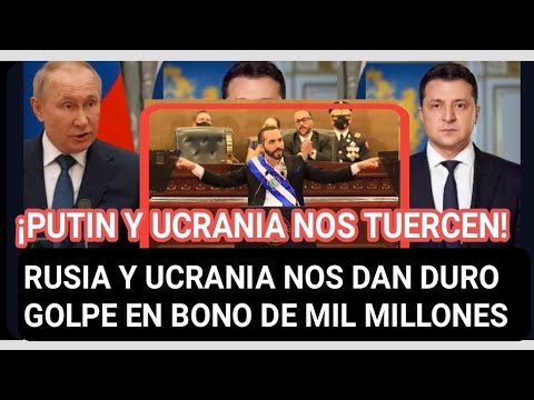 RUSIA Y UCRANIA IMPÌDEN A MINISTRO CELAYA COLOCAR BONOS DE BITCOIN!
