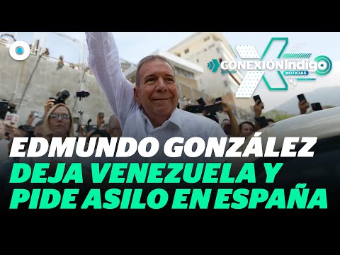 Candidato opositor venezolano Edmundo González Urrutia llega a España | Reporte Indigo