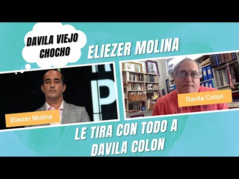 Eliezer Molina le tira con todo a Luis Davila Colon