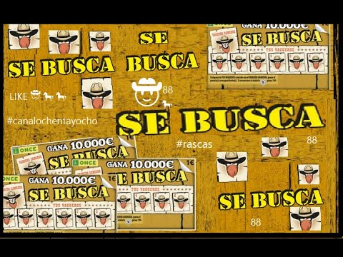 #canalochentayocho #sebusca #rascas #rascaspremiados #once #suerte #rasca  #fortuna #premios #88