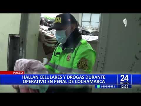 Intervienen Cochamarca: Encuentran droga y celulares en penal de máxima de seguridad