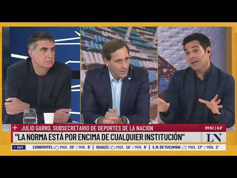 El Gobierno habilitó la implementación de las SAD en el fútbol argentino; la palabra de Julio Garro