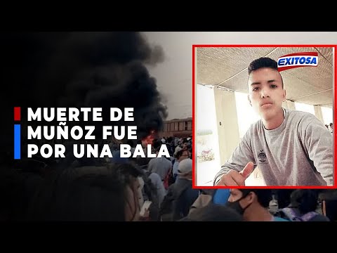 ??Mar Pérez: Reiteran que muerte de Jorge Muñoz fue por una bala y no un perdigón