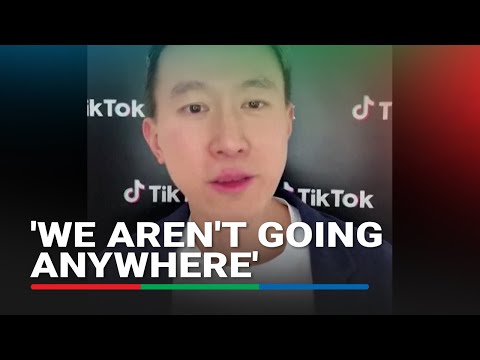 TikTok CEO expects to defeat US restrictions: 'We aren't going anywhere' | ABS-CBN News