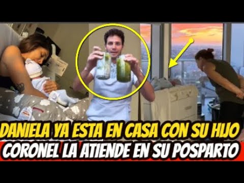 EL PEQUEÑO LORANZO YA ESTA EN CASA ! DANIELA OSPINA MOSTRÓ COMO LA ATIENDE GABRIEL CORONEL !