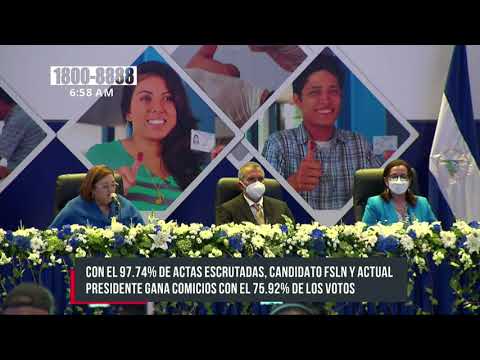 Segundo informe de Resultados en las Elecciones Generales Nicaragua 2021
