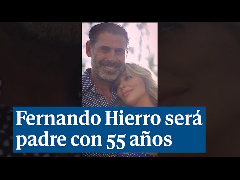 Fernando Hierro anuncia en las redes que será padre a los 55 años