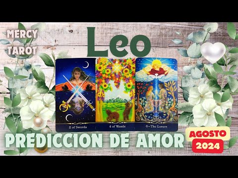 Leo ? QUE TRAERÁ AGOSTO PARA MI EN EL AMOR?  #leo #tarot #hoy