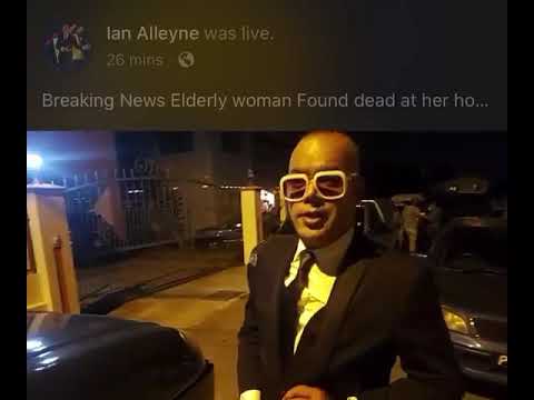Breaking News Elderly woman Found dead at her home located at Alies Terrace  El Dorado