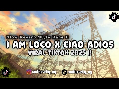 DJ I AM LOCO X CIAO ADIOS X MASHUP AKIMILAKU SLOW REVERB KANE VIRAL TIKTOK 2026 !!